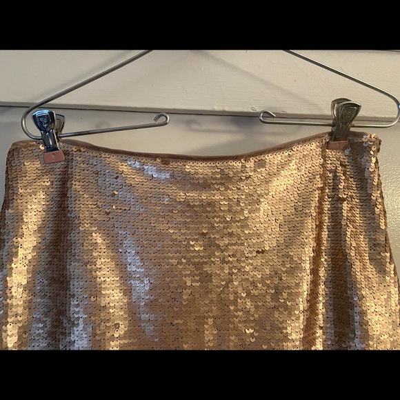 Banana Republic like new beautiful sequin mini skirt - Picture 2 of 6